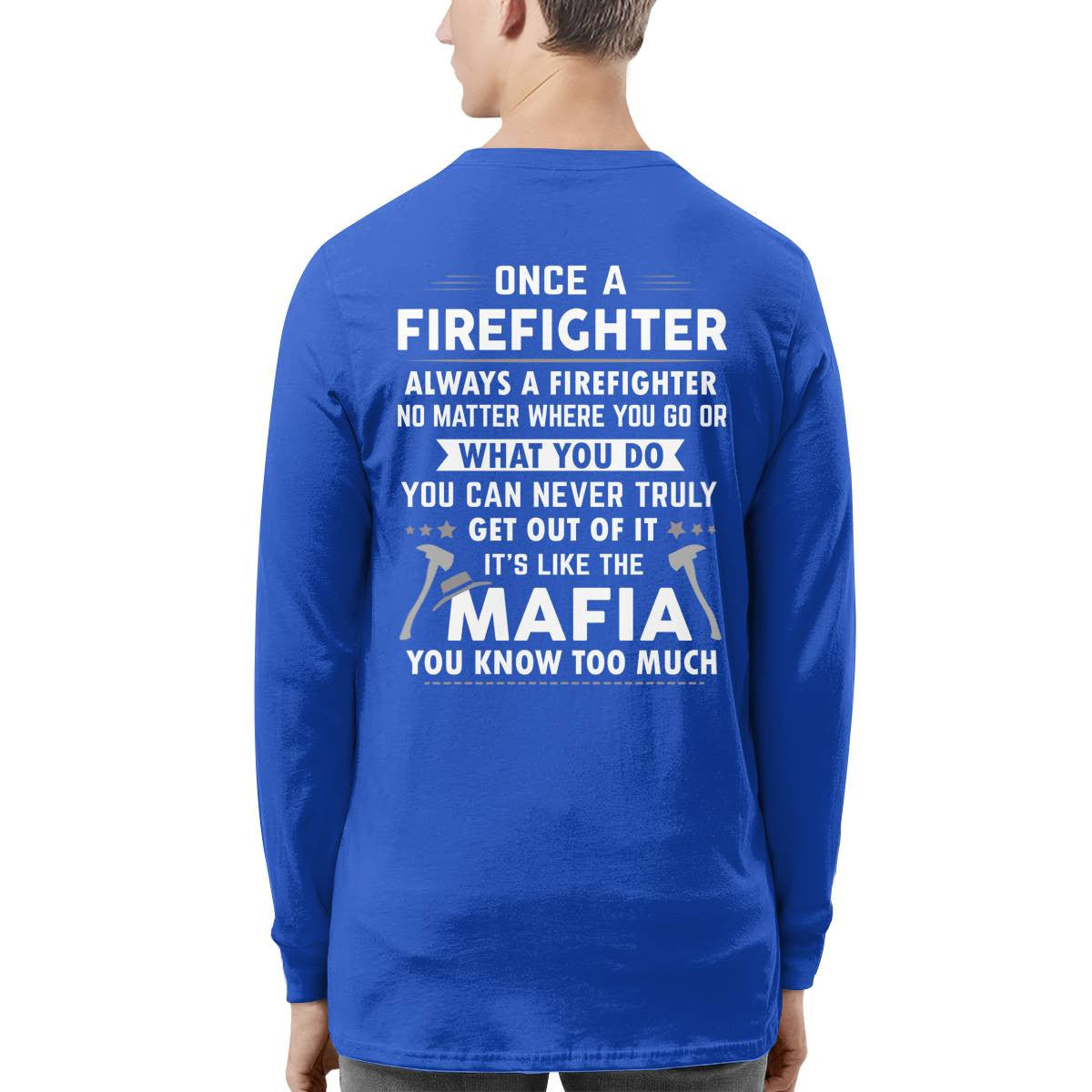 Awesome Firefighter-T-shirt - grunx260804-0156
