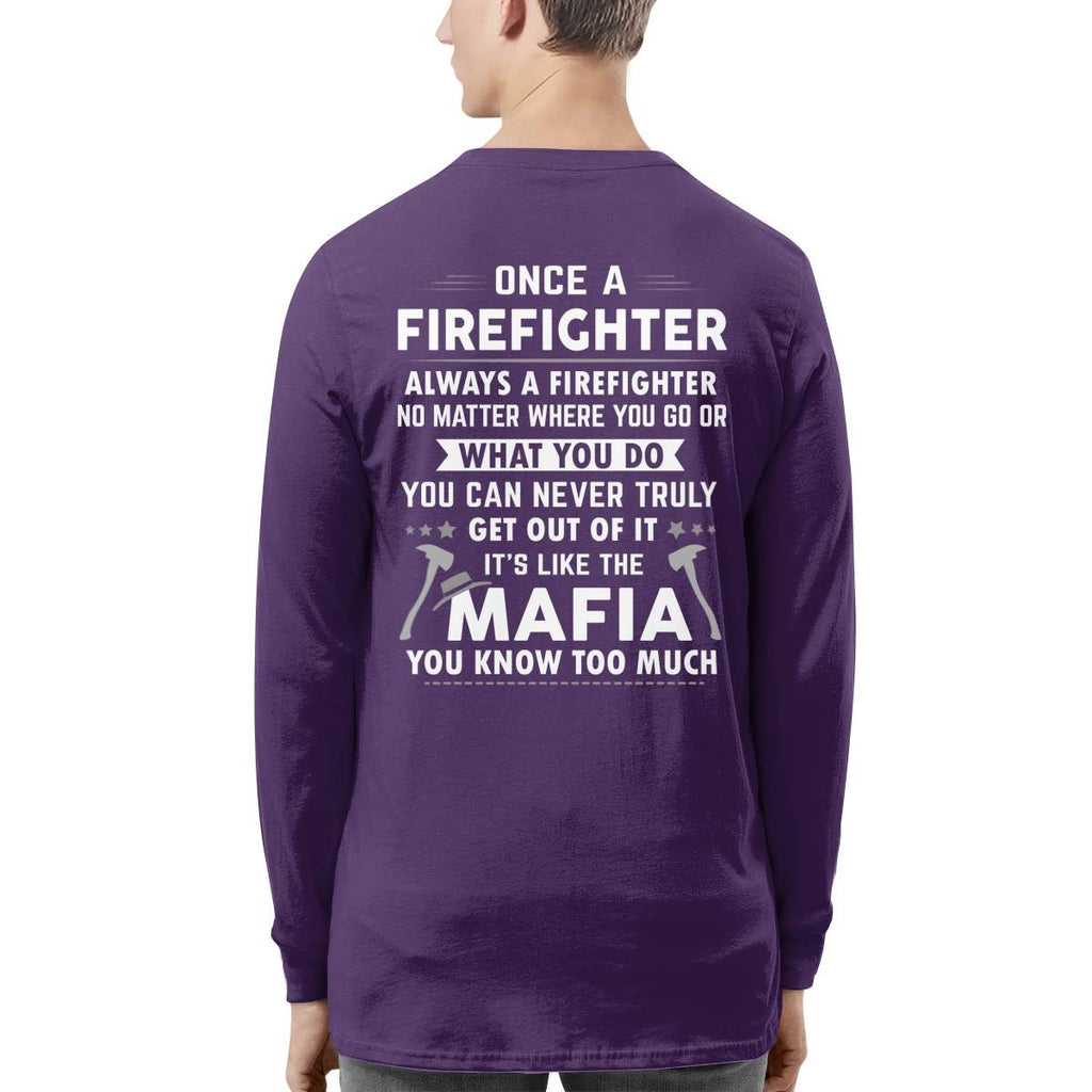 Awesome Firefighter-T-shirt - grunx260804-0156
