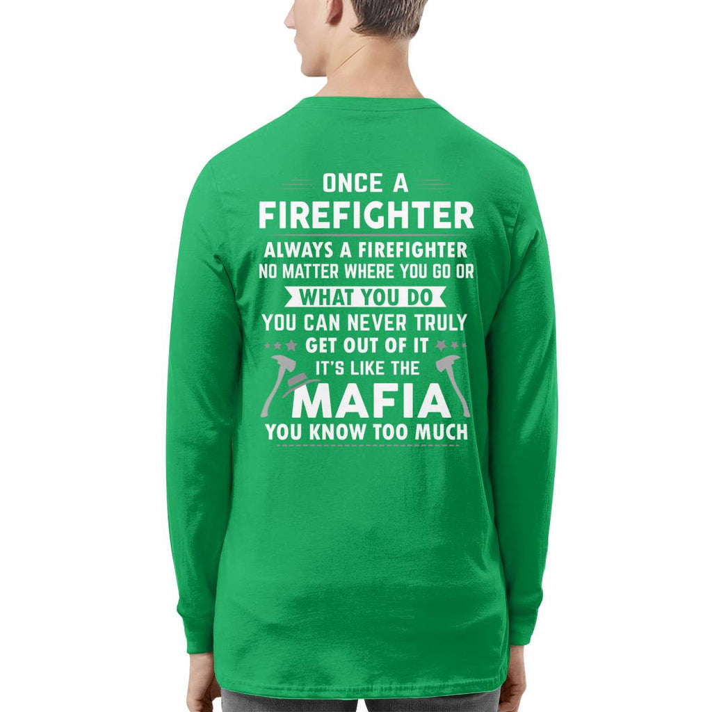 Awesome Firefighter-T-shirt - grunx260804-0156