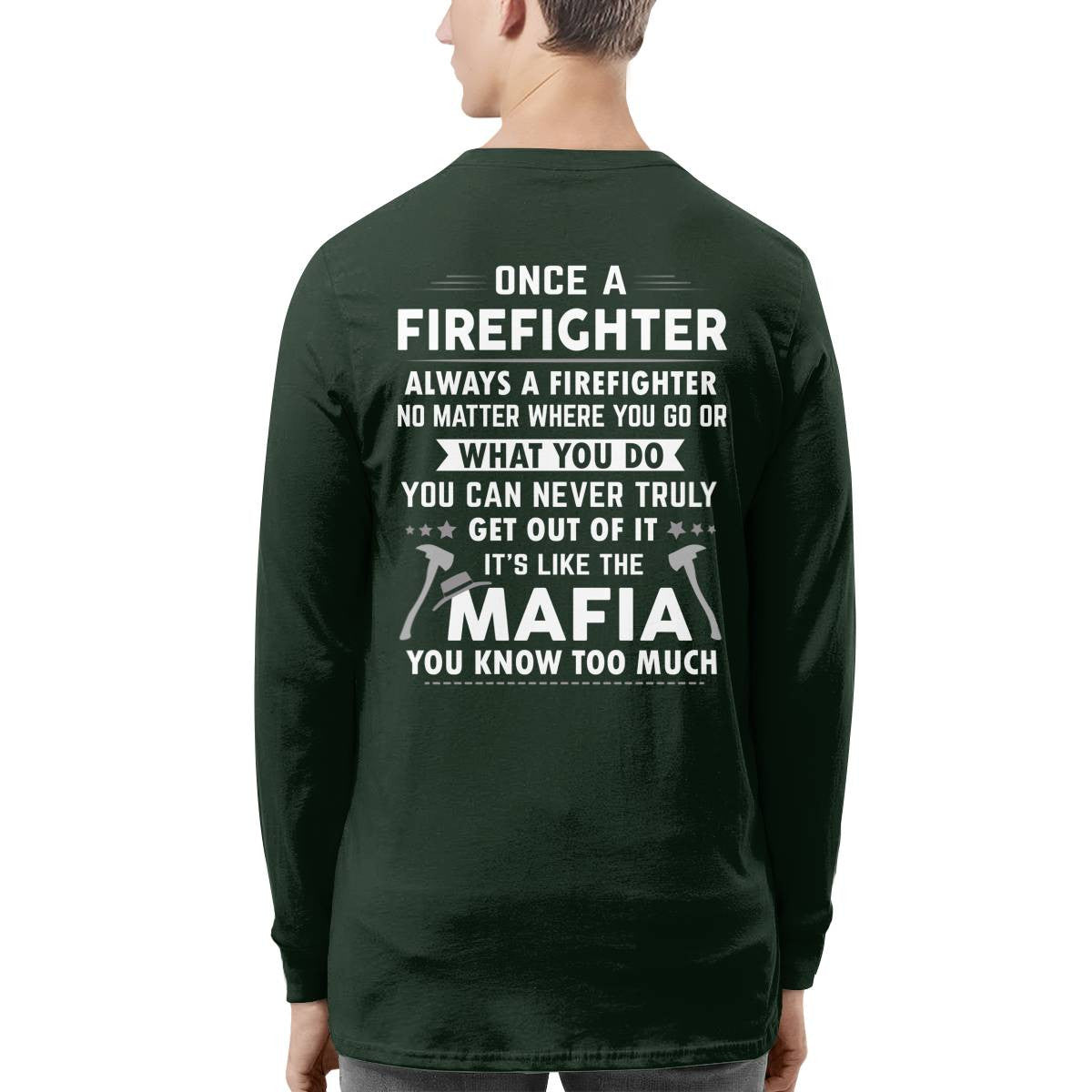 Awesome Firefighter-T-shirt - grunx260804-0156