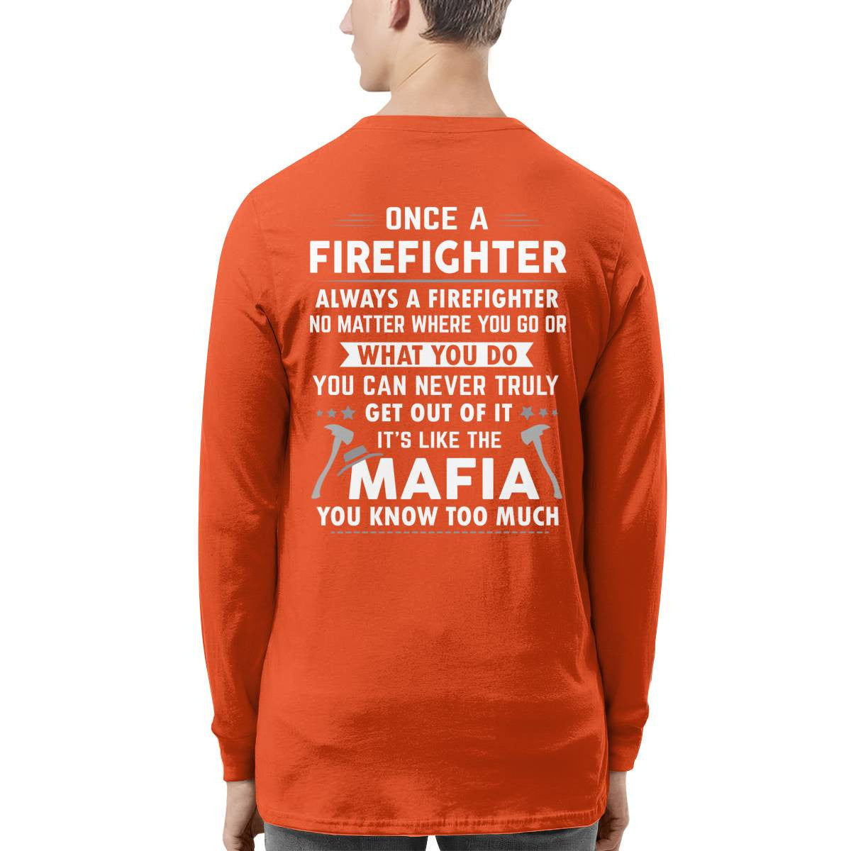 Awesome Firefighter-T-shirt - grunx260804-0156
