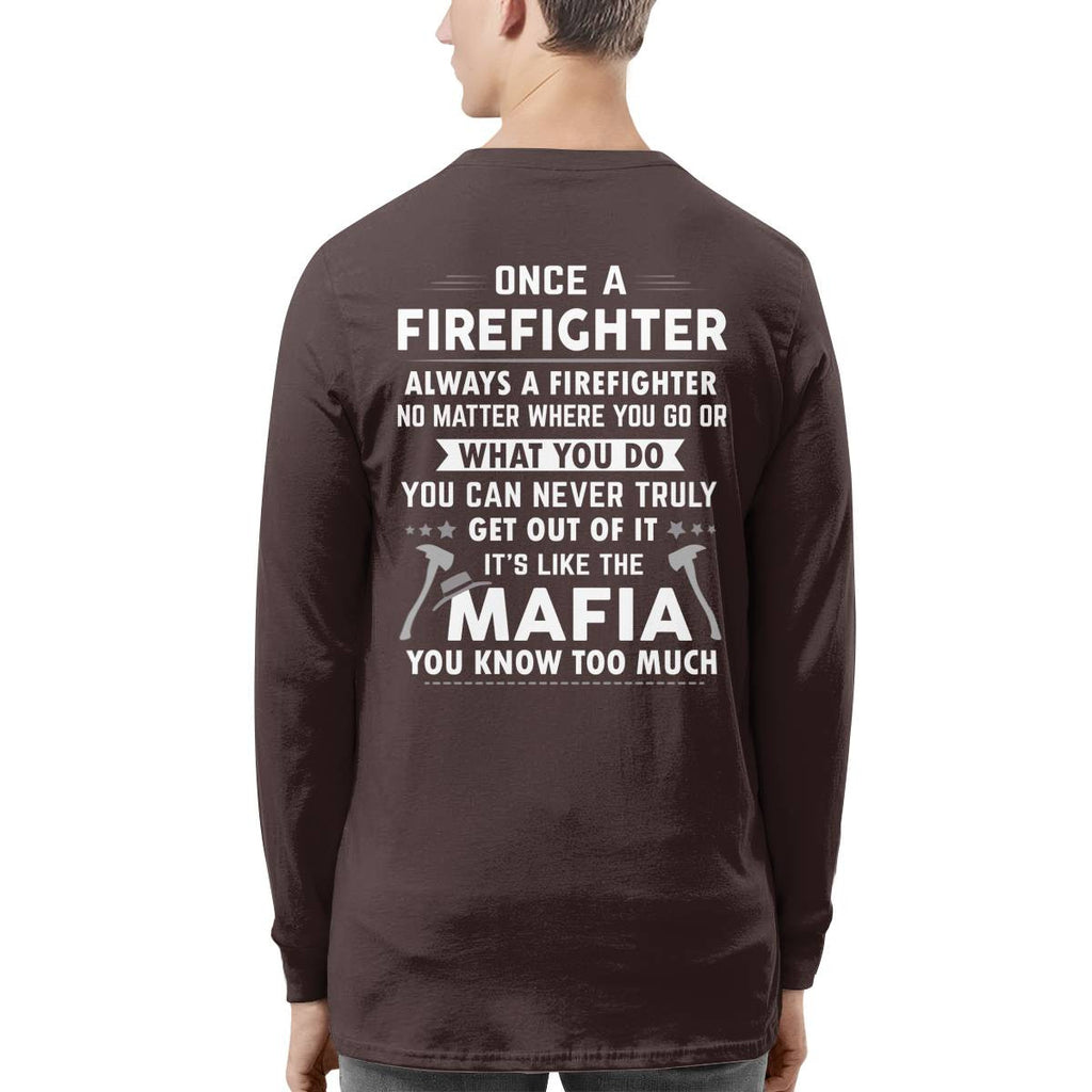 Awesome Firefighter-T-shirt - grunx260804-0156