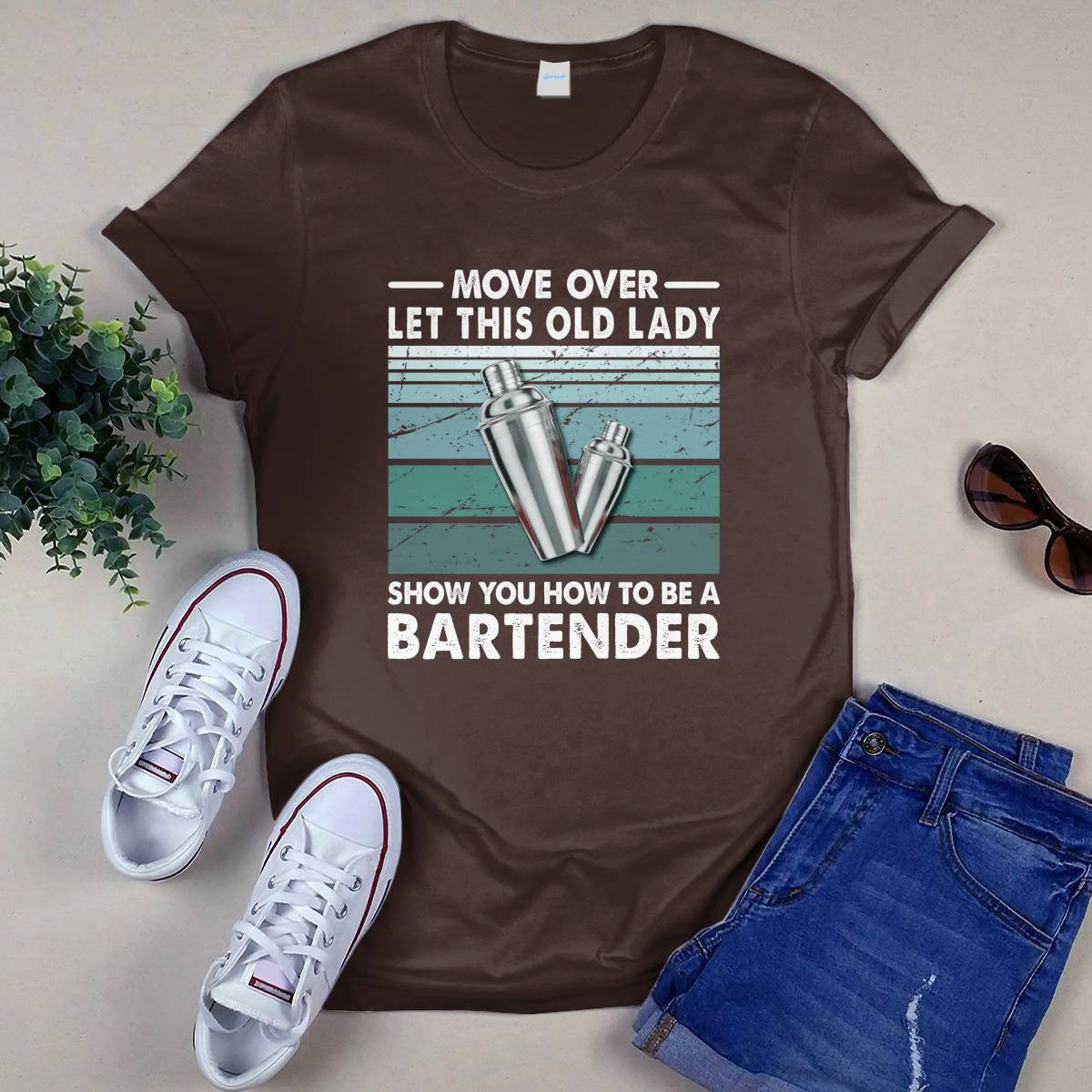 Awesome Bartender-T-Shirt-#F280924OLDLDY2FBARTZ4