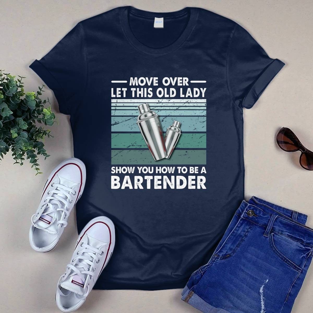 Awesome Bartender-T-Shirt-#F280924OLDLDY2FBARTZ4