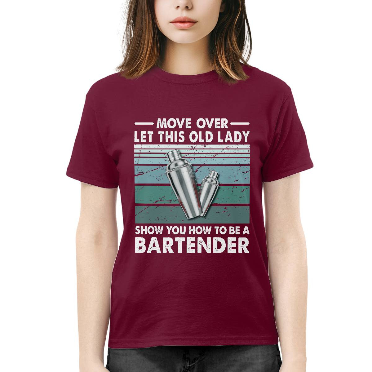 Awesome Bartender-T-Shirt-#F280924OLDLDY2FBARTZ4