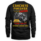 Awesome Concrete Finisher-Hoodie-#M111124FLYIN6BCOFIZ6