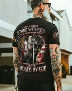 I Would Rather Stand With God Warrior Men's All Over Print Shirt - Trunx115243