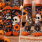 Dead to Sin Alive in Jesus Mid-Tube Socks