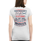 Awesome Electrician's wife-T-shirt - grunx260804-0070