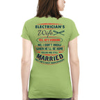 Awesome Electrician's wife-T-shirt - grunx260804-0070