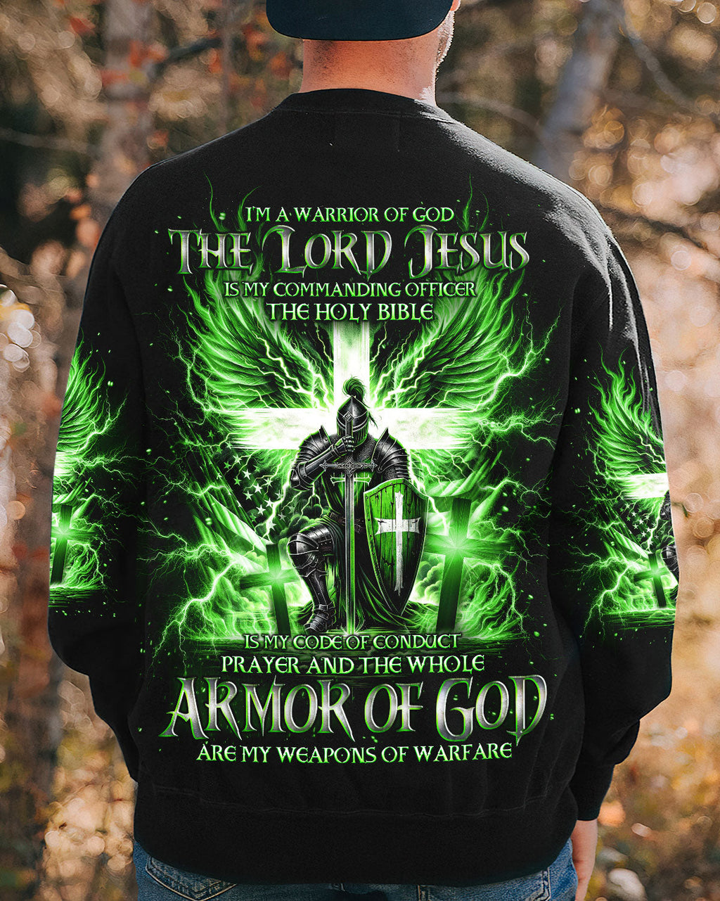 I'm A Warrior Of God Men's All Over Print Shirt - Trunx706059