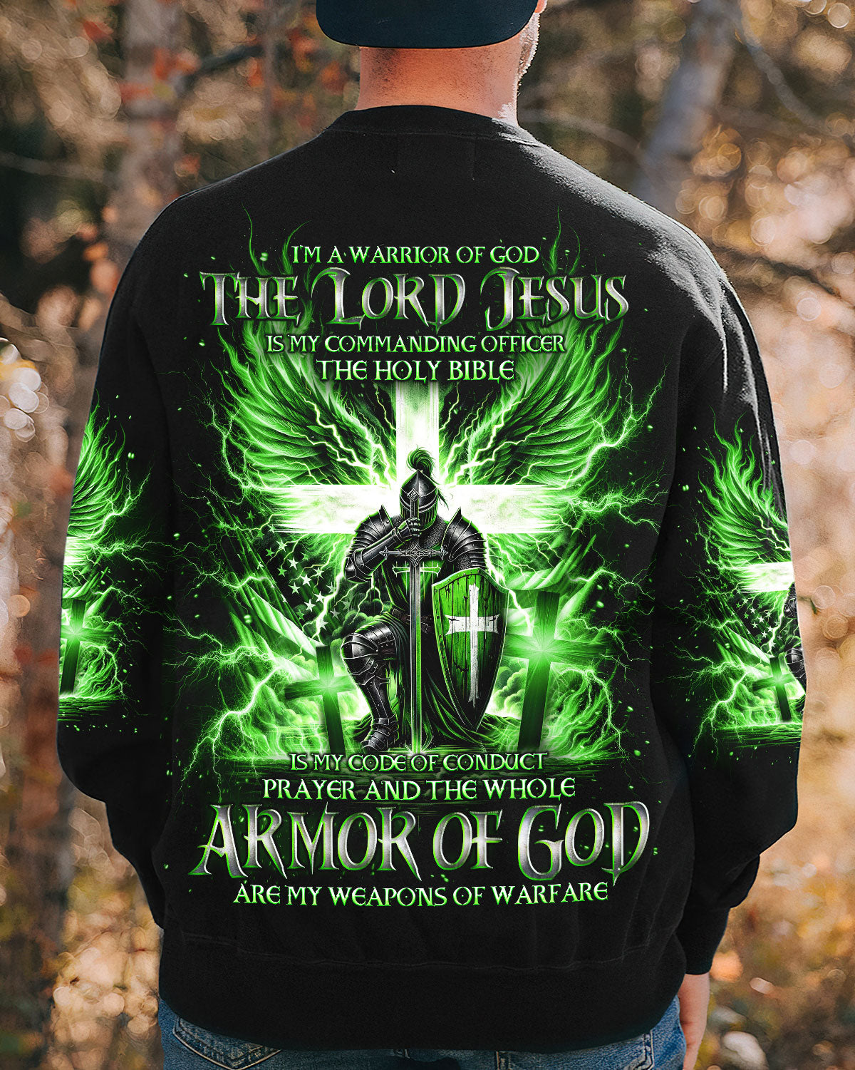 I'm A Warrior Of God Men's All Over Print Shirt - Trunx706059