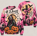 O Death Where Is Thy Sting Grim Reaper Sweatshirt