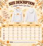 Western Floral Patchwork Waffle Hoodie