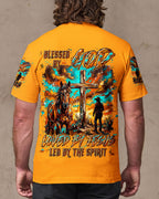 Blessed By God Loved By Jesus Men's All Over Print Shirt - Trunx261591