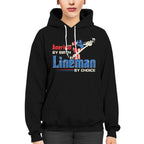 American By Birth Lineman By Choice-T-shirt - grunx260804-0134