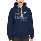 American By Birth Lineman By Choice-T-shirt - grunx260804-0134