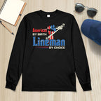American By Birth Lineman By Choice-T-shirt - grunx260804-0134