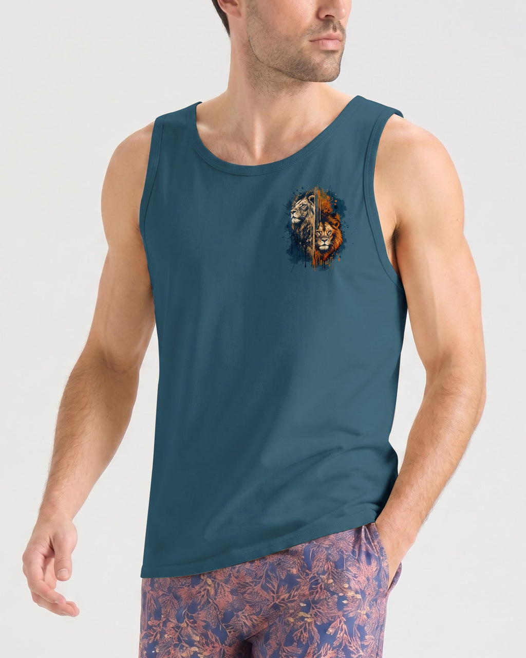 Blessed By God Lion Men's All Over Print - Trunx064761
