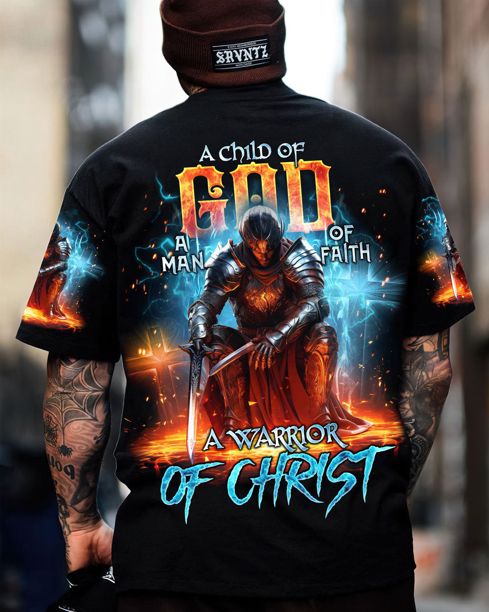 A Warrior Of Christ Men's All Over Print Shirt - Trunx192091