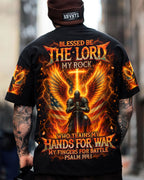 Blessed Be The Lord My Rock Men's All Over Print Shirt - Trunx470938