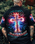 God Is My Strength Men's All Over Print Shirt - Trunx697630