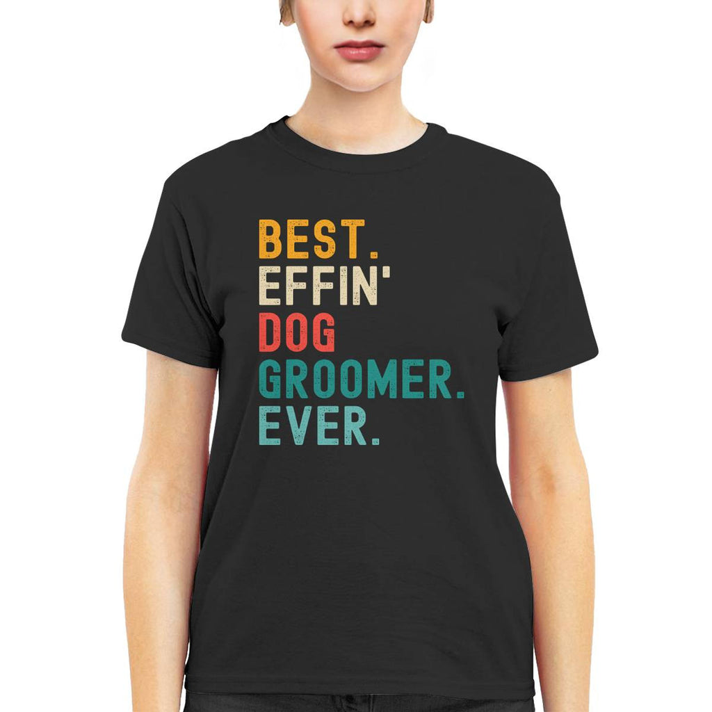 Awesome Dog Groomer-T-shirt - grunx260804-0036