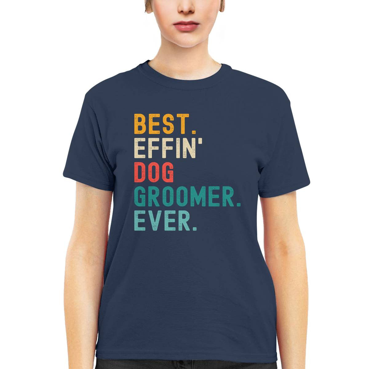 Awesome Dog Groomer-T-shirt - grunx260804-0036