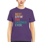 Awesome Dog Groomer-T-shirt - grunx260804-0036
