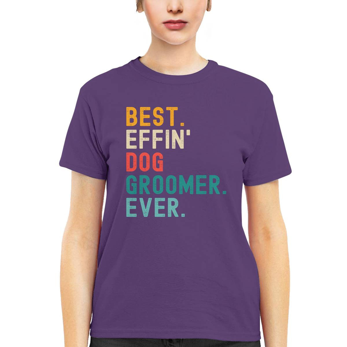 Awesome Dog Groomer-T-shirt - grunx260804-0036