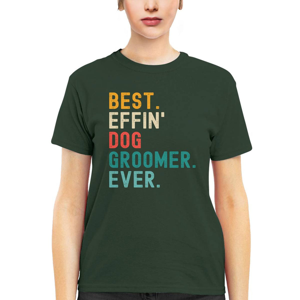Awesome Dog Groomer-T-shirt - grunx260804-0036