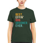 Awesome Dog Groomer-T-shirt - grunx260804-0036