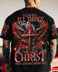 I Can Do All Things Cross Wings Men's All Over Print Shirt - Trunx482323