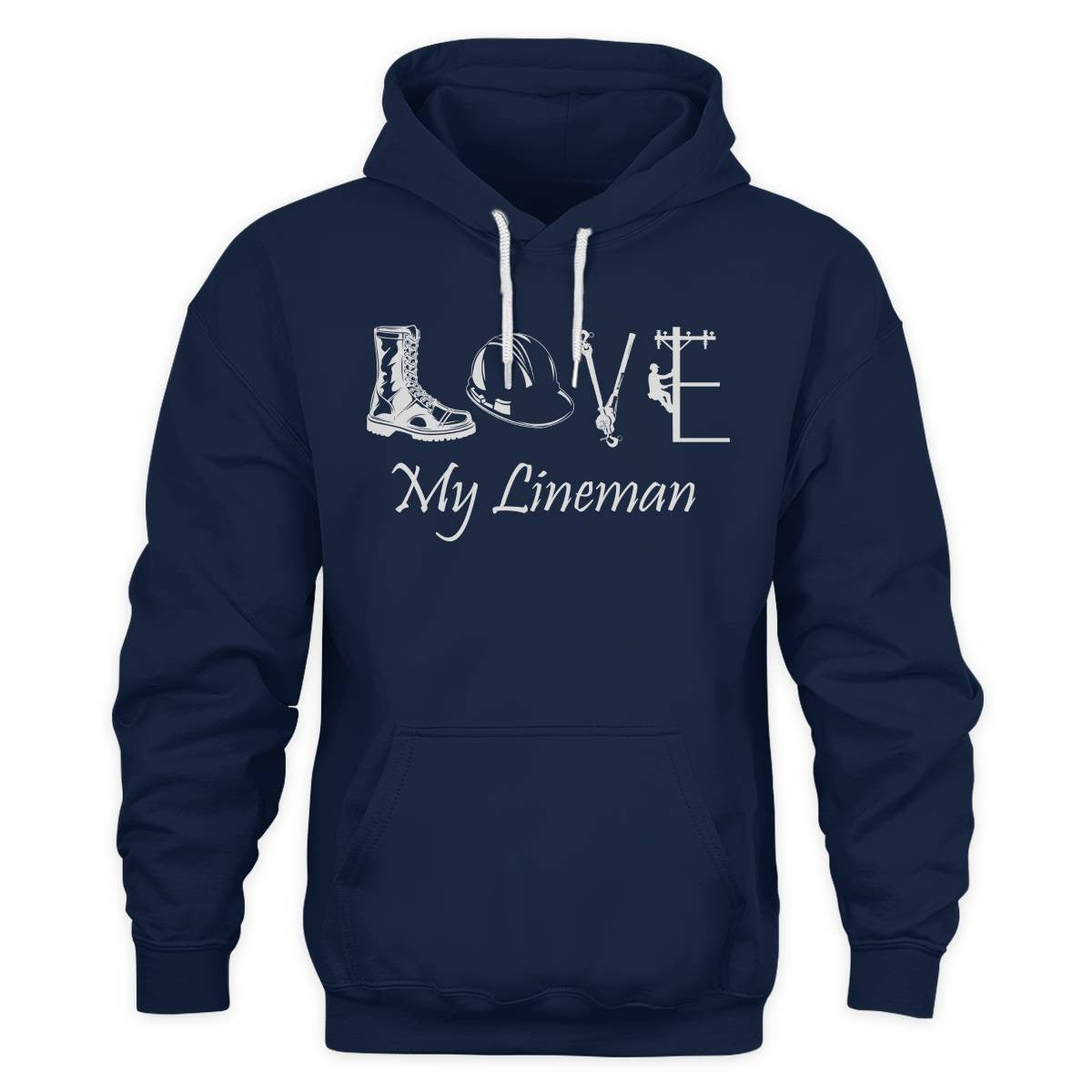 Awesome Lineman -Hoodie - grunx260804-0344