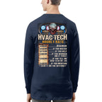 Awesome HVAC Tech Hourly Rate-Hoodie - grunx260804-0235