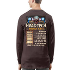 Awesome HVAC Tech Hourly Rate-Hoodie - grunx260804-0235