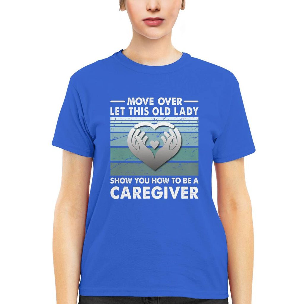 Awesome Caregiver-T-Shirt-#F011024OLDLDY2FCAREZ4