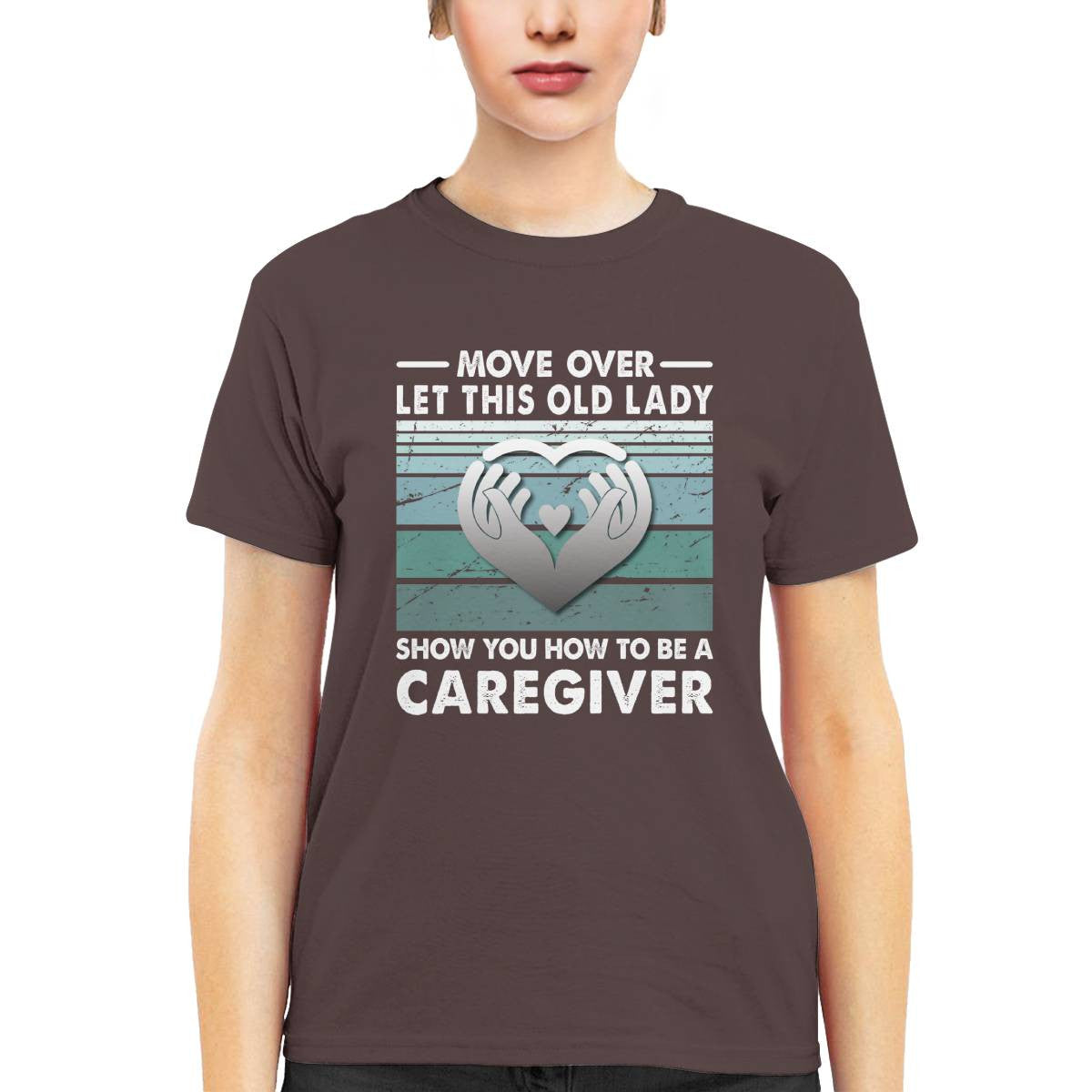 Awesome Caregiver-T-Shirt-#F011024OLDLDY2FCAREZ4