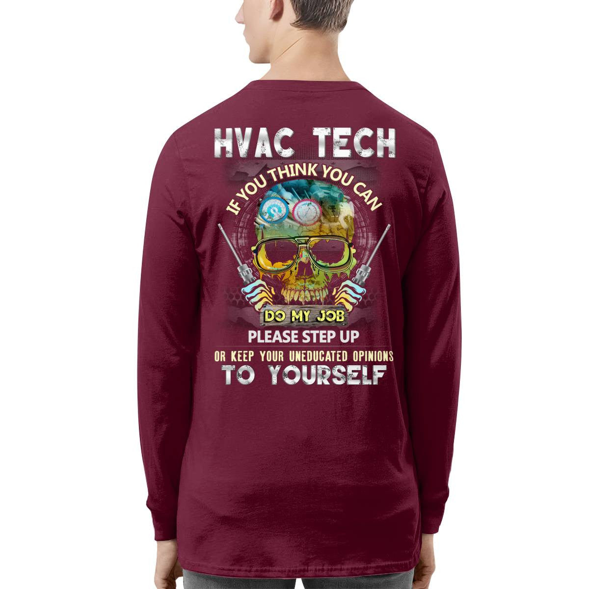 Awesome HVAC Tech-Hoodie - grunx260804-0226