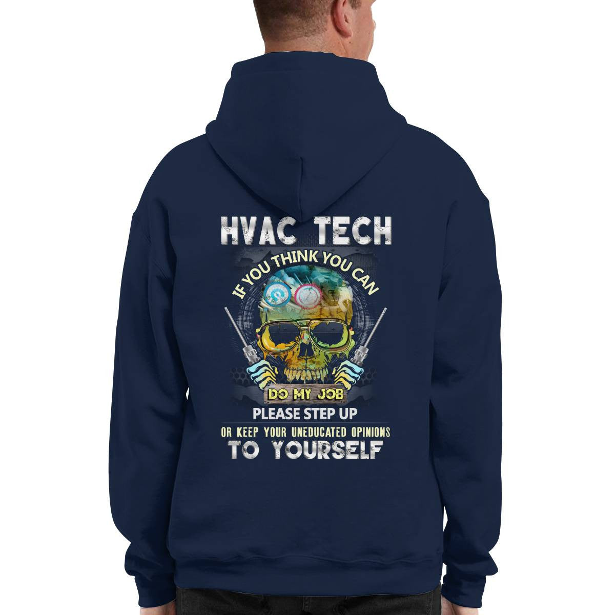 Awesome HVAC Tech-Hoodie - grunx260804-0226