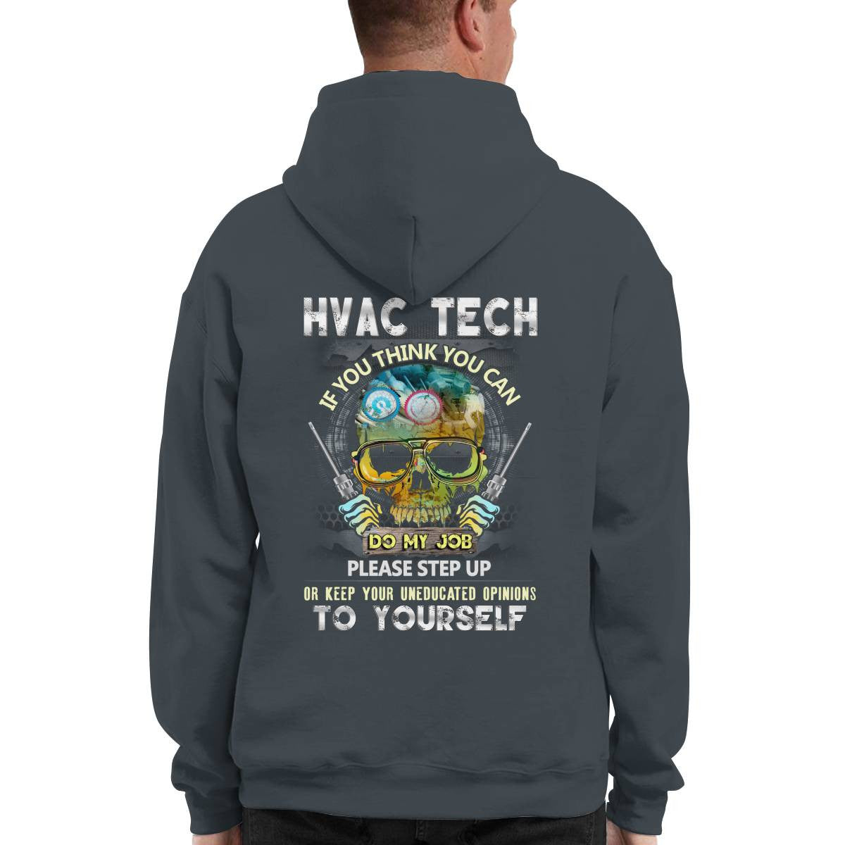 Awesome HVAC Tech-Hoodie - grunx260804-0226