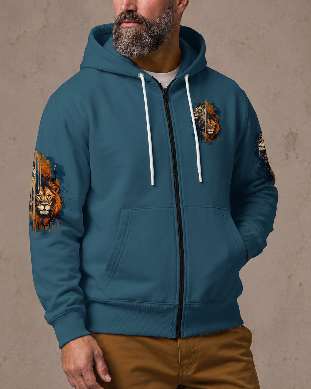 Blessed By God Lion Men's All Over Print - Trunx064761