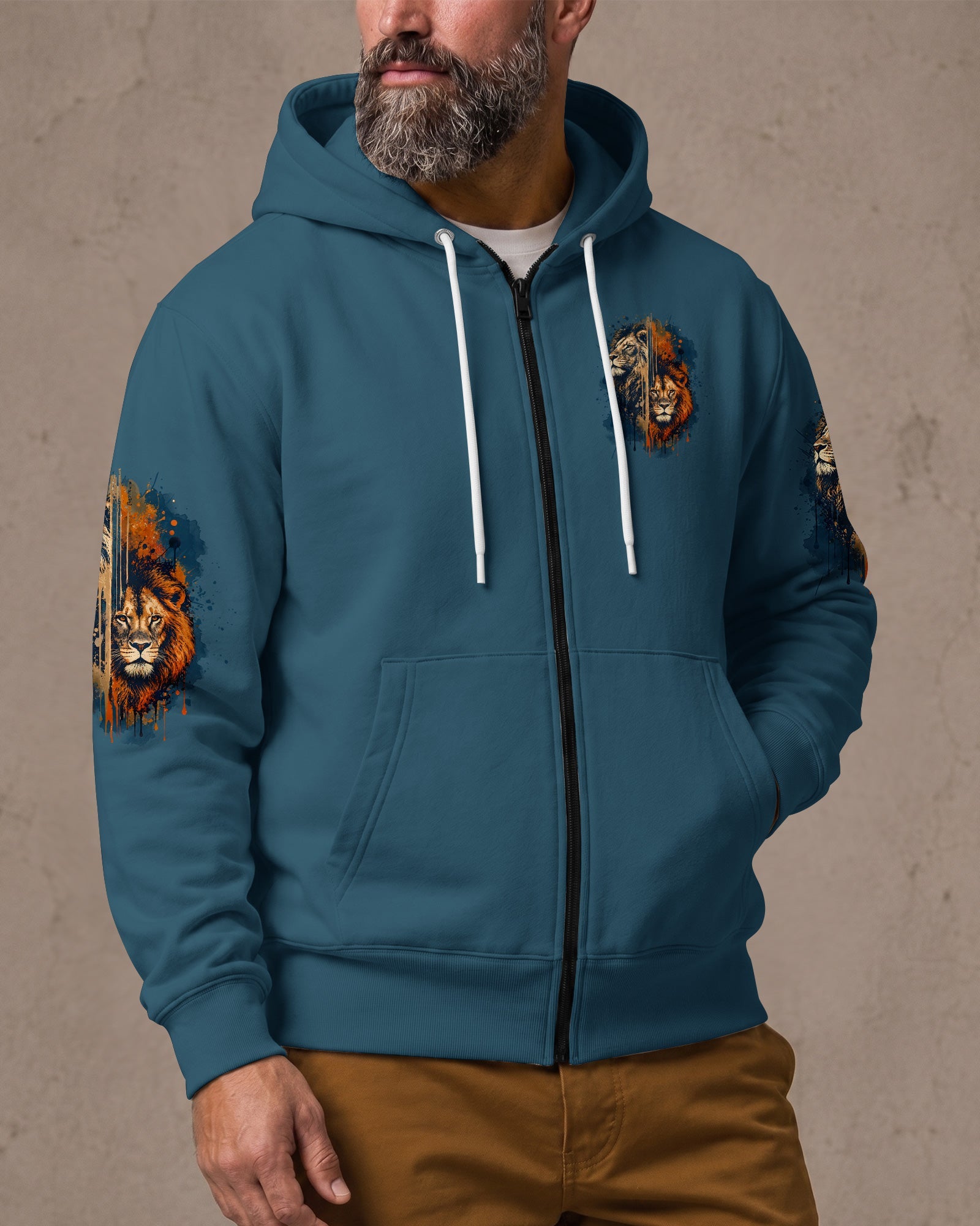 Blessed By God Lion Men's All Over Print - Trunx064761