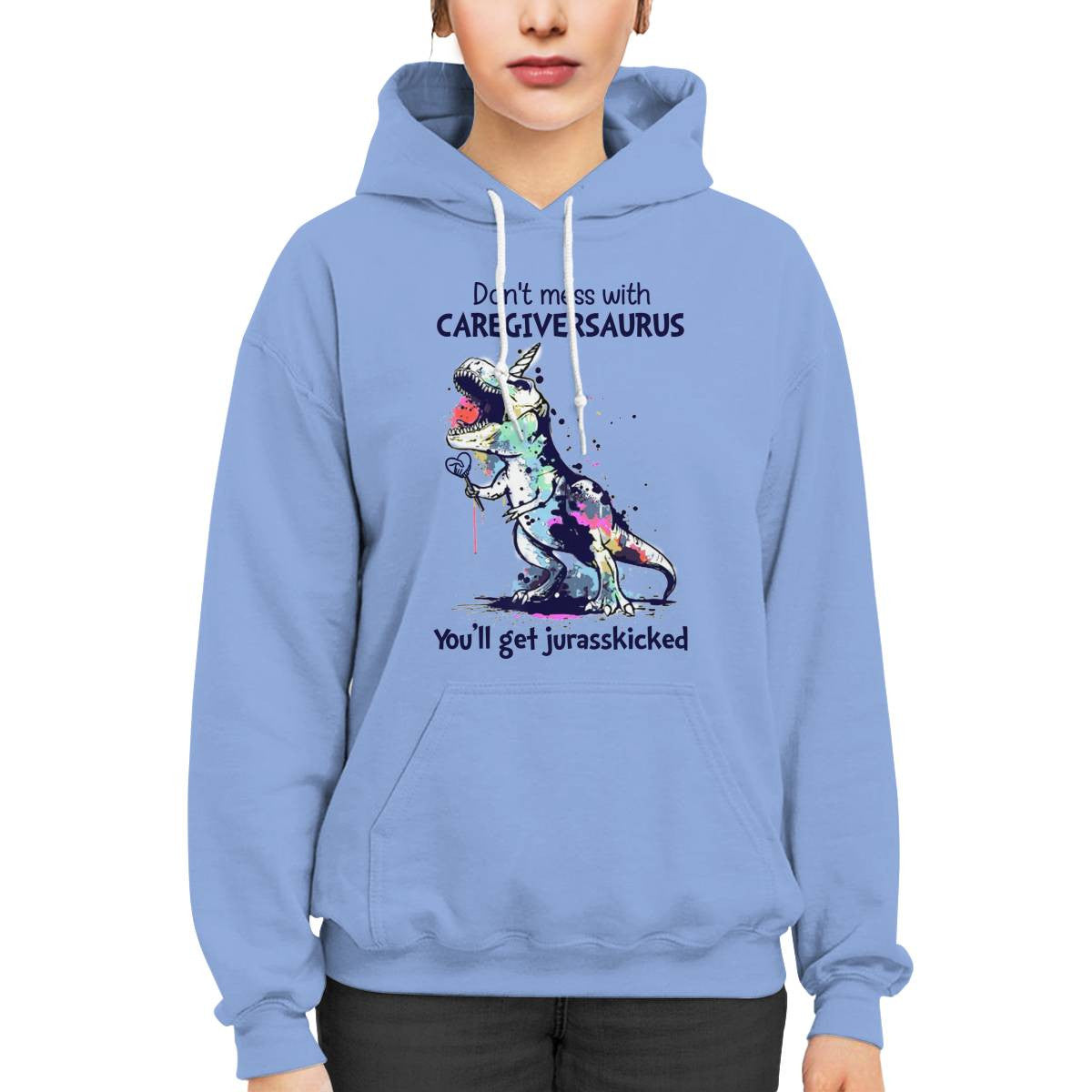 Awesome Caregiver-T-Shirt-#F031024JRKID1FCAREZ4