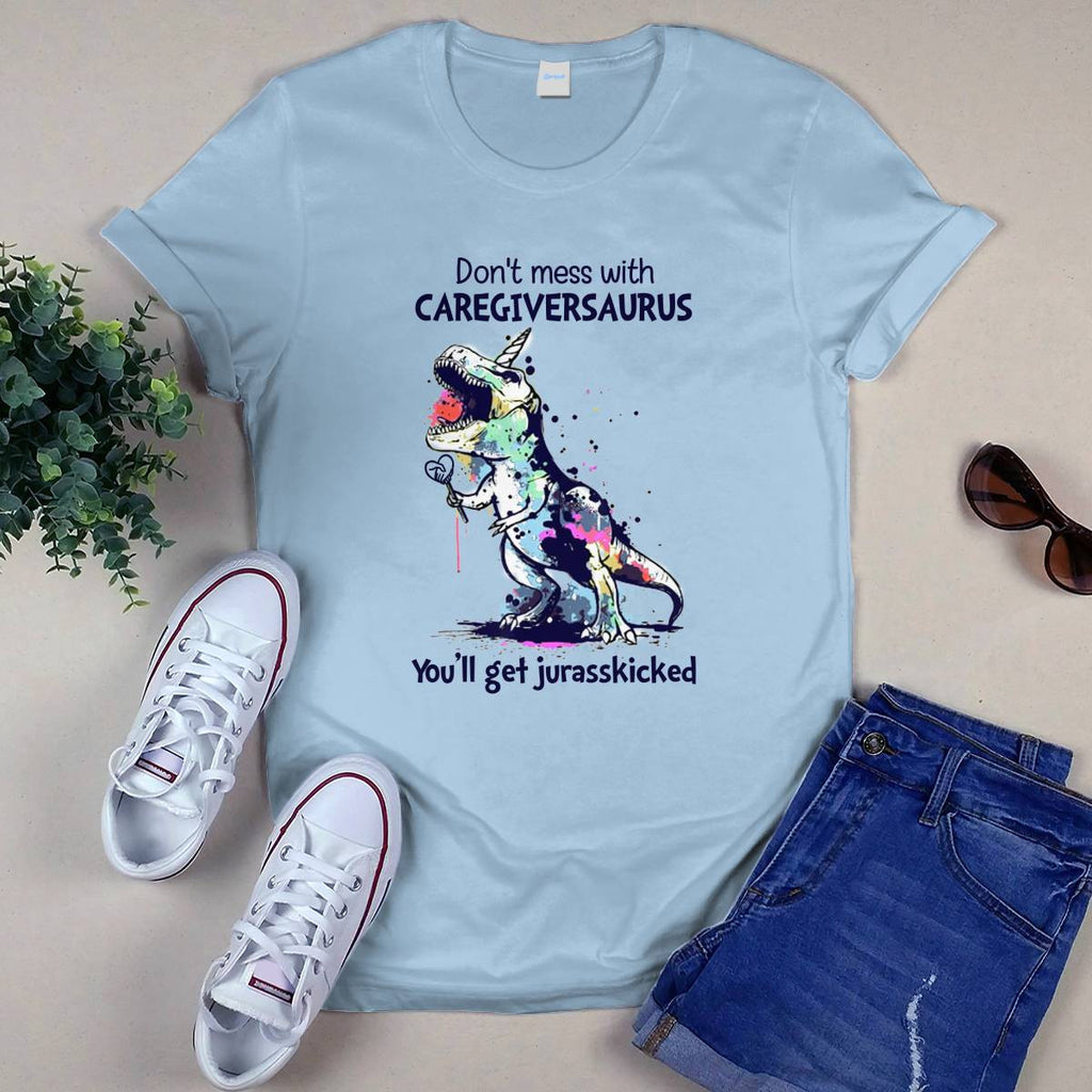 Awesome Caregiver-T-Shirt-#F031024JRKID1FCAREZ4