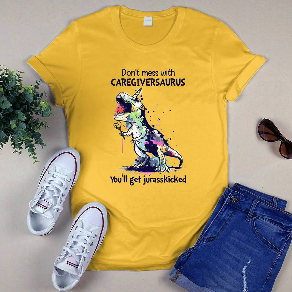 Awesome Caregiver-T-Shirt-#F031024JRKID1FCAREZ4